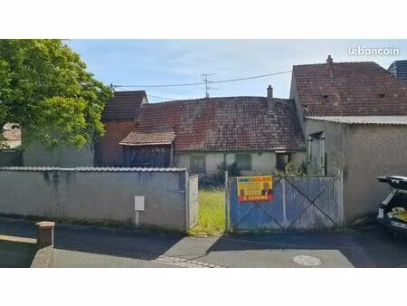 rare / terrain avec maison alsacienne