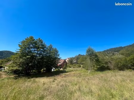 terrain 1700m2 dont 640m2 constructible viabilisé