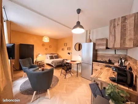 charmant studio rénové & équipé en cœur de ville