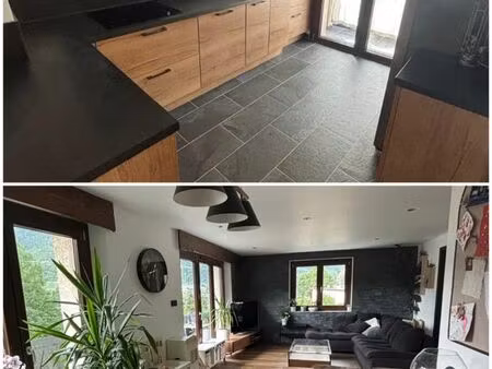 appartement à loutraz avec balcon et vue montagne