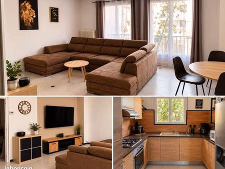 appartement 4 pièces 83m2- perpignan saint gauderique- 3chambres- 2balcons- garage et plac