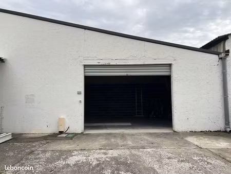 location dépôt 45m2 + extérieur - zone induspal lons