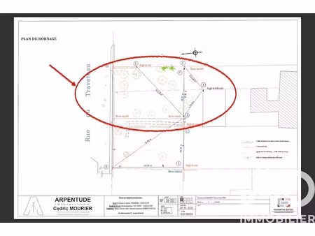 vente terrain 476 m² à la chapelle-gauthier (77720)  75 000 €