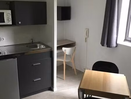 studio meublé dans résidence étudiante