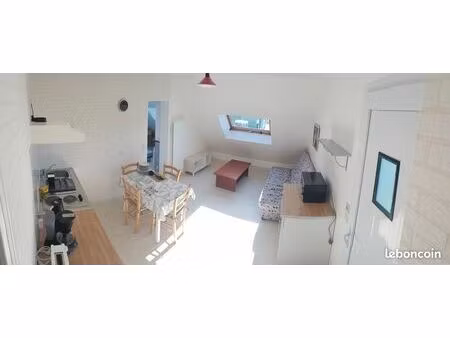 appartement meublé 28 m² avec parking