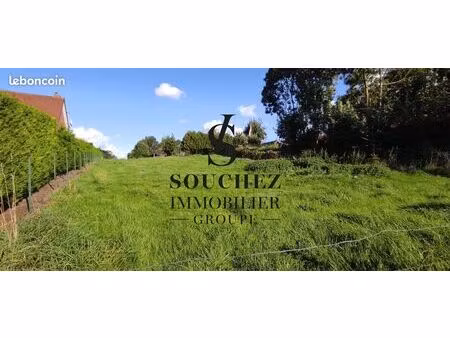 terrain 2100 m² wanquetin