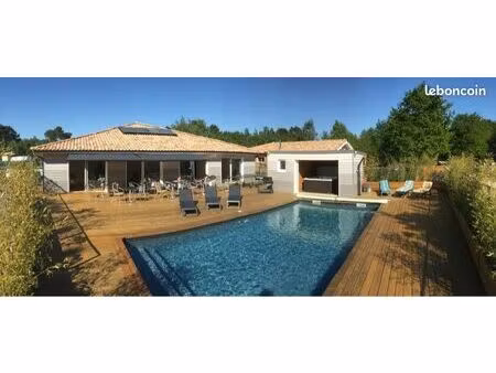 propriété 10 pièces-piscine chauffée + spa