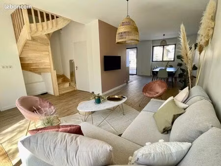 maison 4 chambres meublée – 10 min nantes - dispo