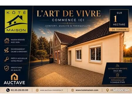 propriété 6 pièces 110 m²