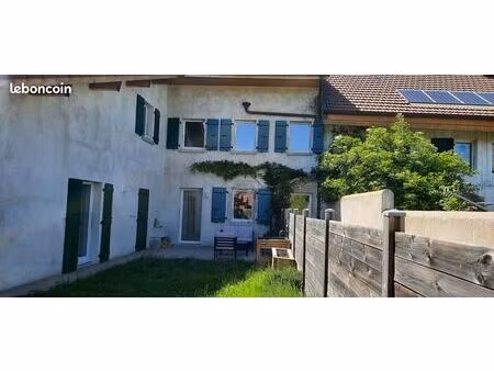 feigères appartement 70 m2 3 pieces avec jardin 110m2