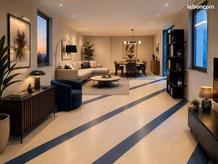 appartement 109m² quartier centre ville