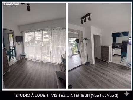 t1 meublé – quartier villès-martin – à 200 m de la plage