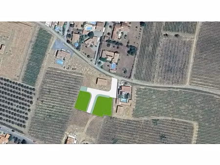 vente terrain 630 m² à azille (11700)  62 000 €