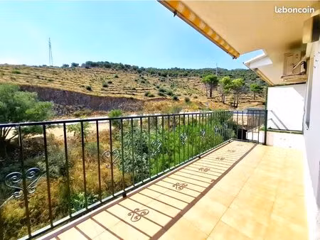 appartement t2 – 50 m² – balcon – garage – colera / costa brava / espagne