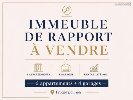immeuble de rapport à rénover : rentabilité 10 %