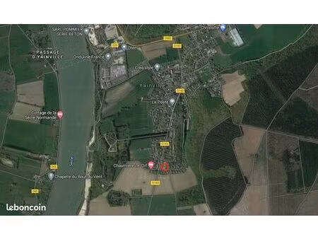 lot de 2 garages bétonnés de 14m²