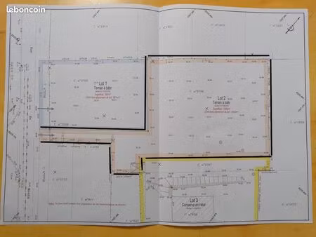 terrain 1 645 m² freneuse