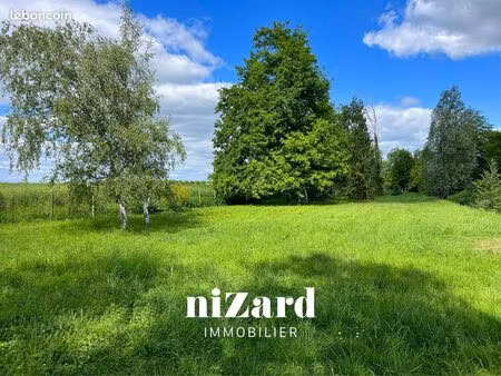 terrain constructible rare | 2865 m² | vue dégagée et calme absolu | maulette