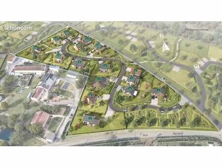 terrain 515 m² lillebonne