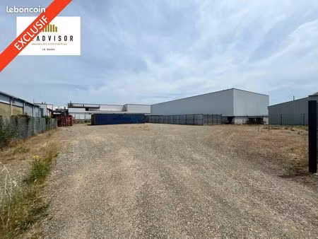 local d'activite 2000 m² le mans