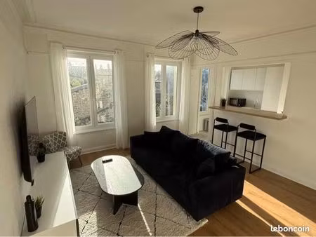 charmant appartement meublé 55 m² – plein sud  centre-ville de cherbourg-en-cotentin
