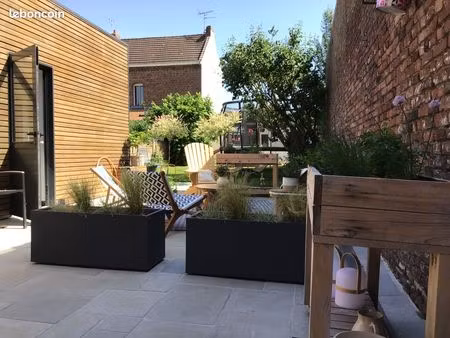 maison familiale rénovée 183 m² – 4 chambres – jardin