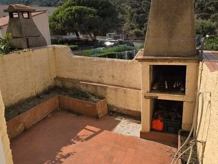 maison mitoyenne t3 à banyuls-sur-mer