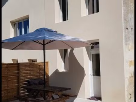 location petite maison t2 avec jardin clôturé