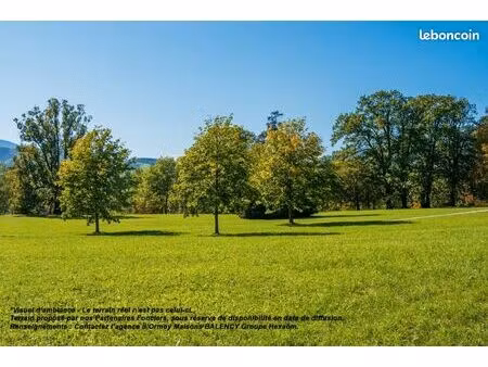 terrain 651 m² boissettes