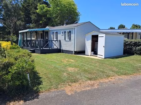 mobilhome prl 4 saisons isolé accès plage direct