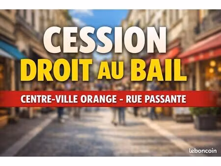 local 35 m² orange