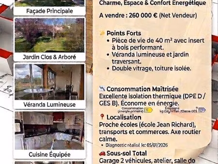 maison familiale de 142 m² – bessines (79000)