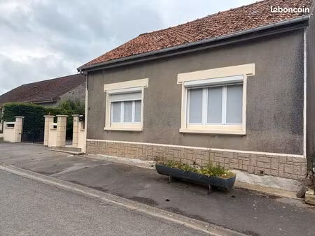 maison locative 89m² avec terrain sailly-saillisel