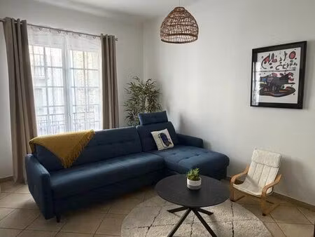 appartement meublé 2 chambres avec parking céret centre
