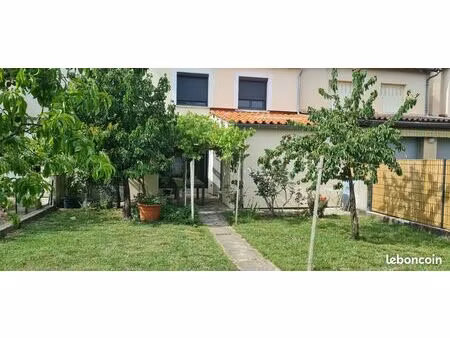 maison rénovée 100m2 - 5 pièces - 4 ch - jardin + garage - proche centre