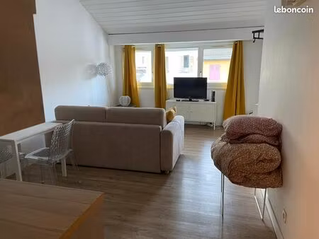 grand studio 26 m² centre-ville – dernier étage calme – idéal investisseur
