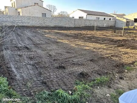 terrain 410 m² le pontet