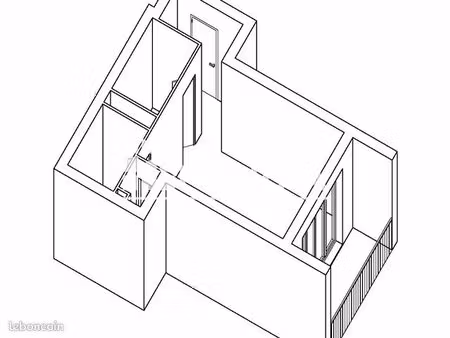 studio 1 pièce 29 m²