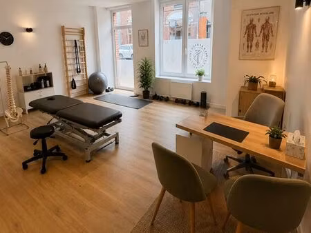 local/bureau de 12 m2 - intégration équipe santé/bien être - marcq-en-baroeul