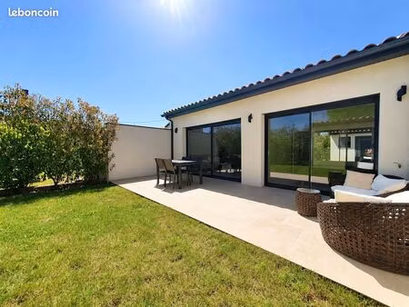 maison récente t3 de plain-pied de 75 m² avec terrain