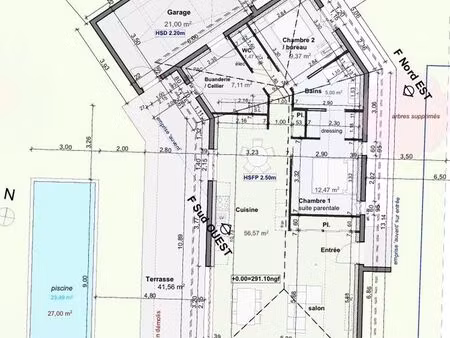 a louer maison + piscine