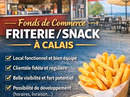 fonds de commerce 68 m² calais