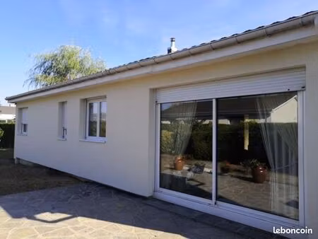 maison plain-pied 98 m²  3 chambres  secteur calme