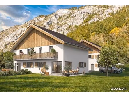 secteur châtel / la plagne – maison avec jardin à la frontière suisse