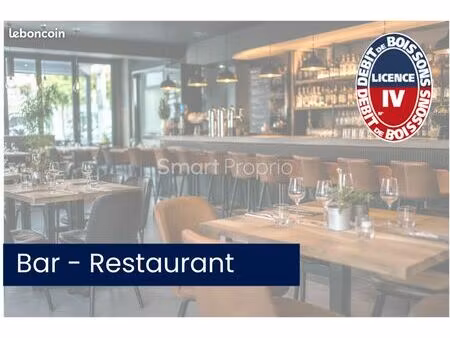 bar  fonds de commerce  restaurant 1690 m² lille