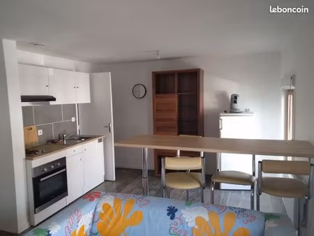 studio 30 m2 entièrement meublé somain centre 59490