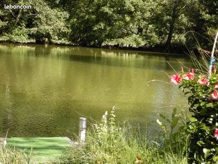 terrain avec etang