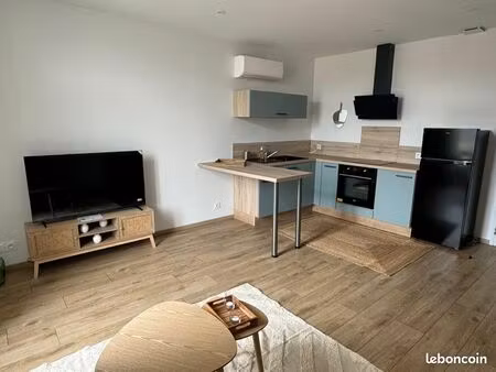 à louer t2 meublé avec terrasse - quartier albinque