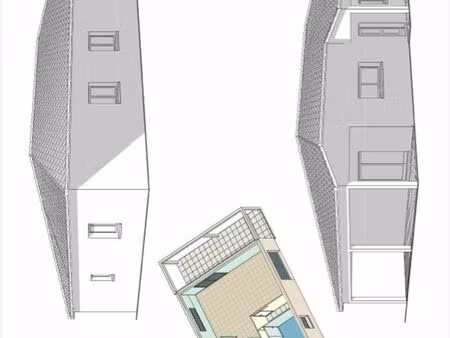 projet immobilier terrain 1760 m² – possibilité 3 maisons – montauban 160000