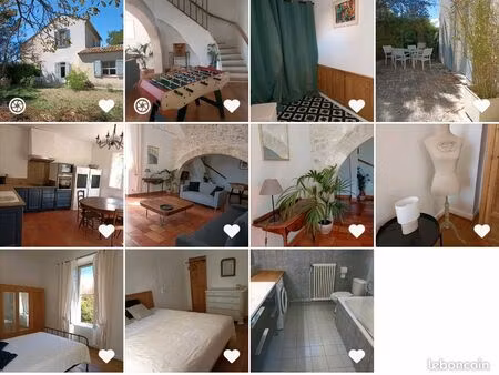 villa de charme meublée 2 chambres- jardin parking sécurisé wifi  eau  chauffage inclus
